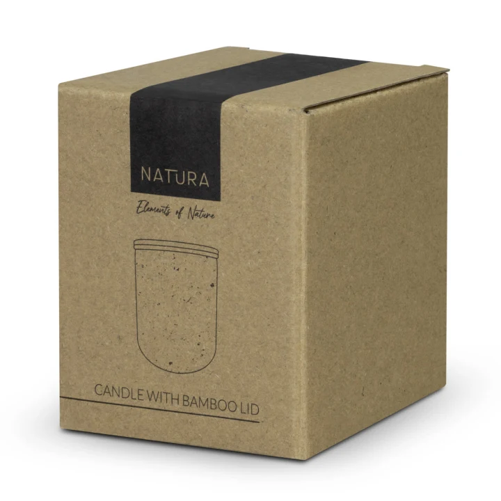NATURA Candle with Bamboo Lid - image 6
