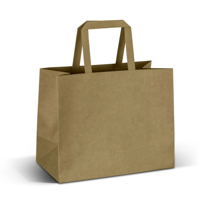 Medium Flat Handle Paper Bag Landscape - image 6