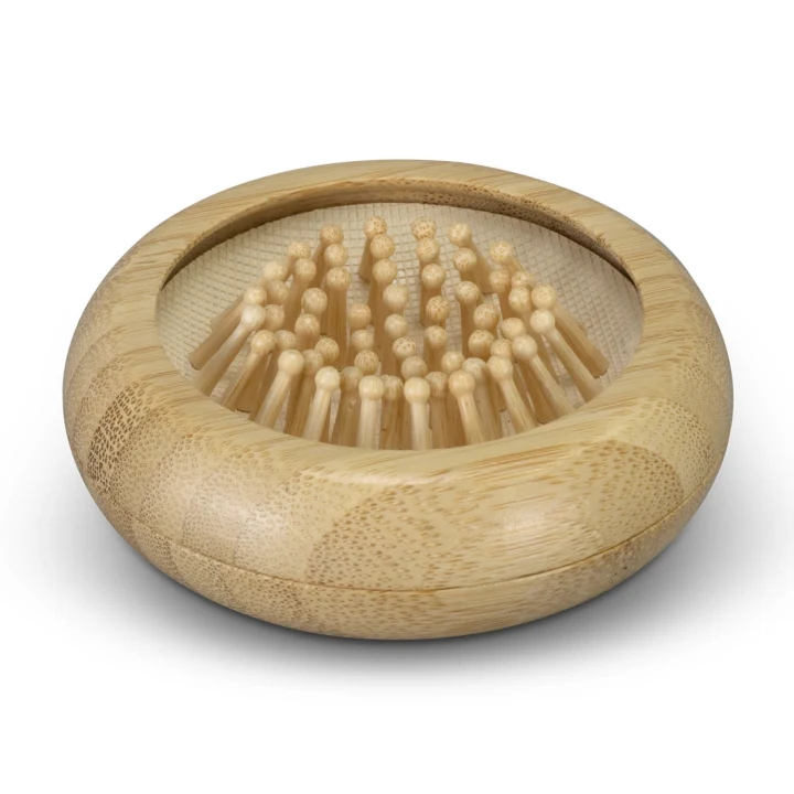 NATURA Bamboo Brush and Mirror - image 3