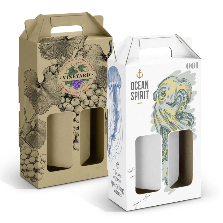 Wine Carry Pack - Double - image 1