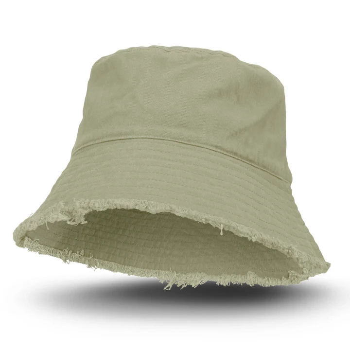 Raw Edge Bucket Hat - image 2