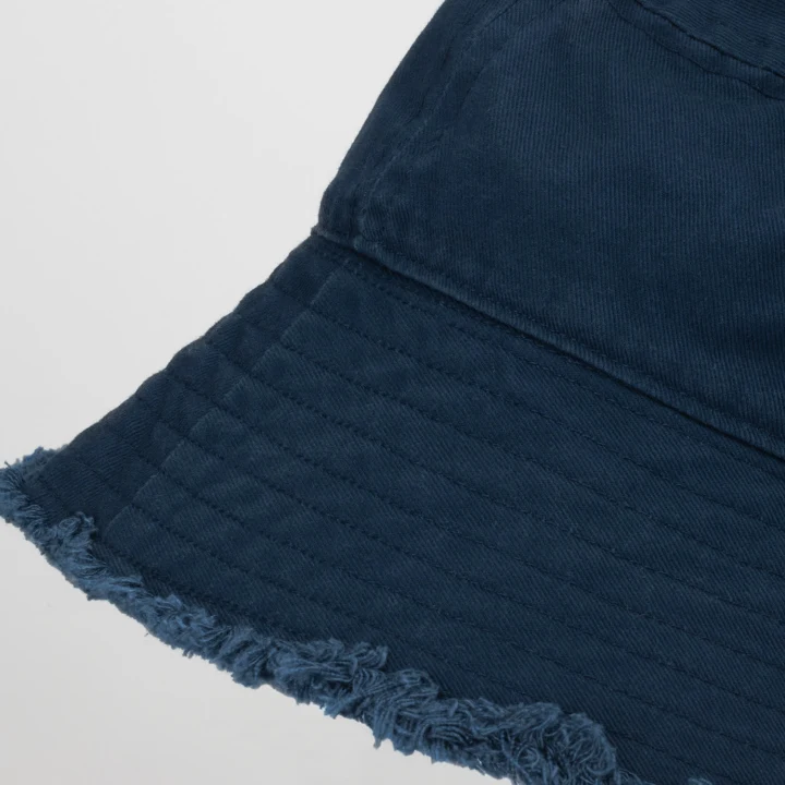 Raw Edge Bucket Hat - image 6