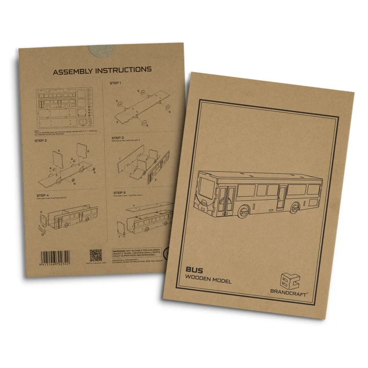 BRANDCRAFT Bus Wooden Model - image 5