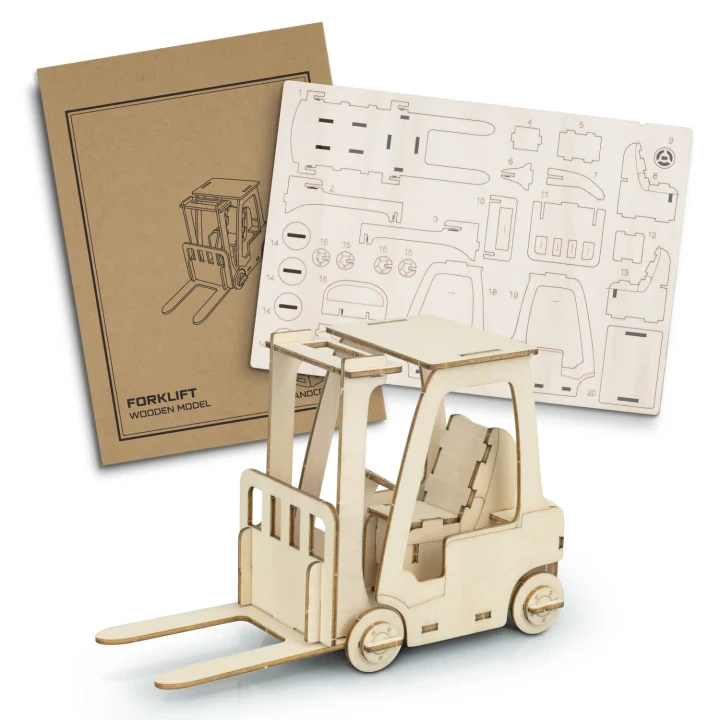BRANDCRAFT Forklift Wooden Model - image 2