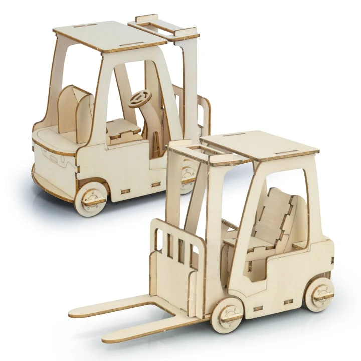 BRANDCRAFT Forklift Wooden Model - image 3