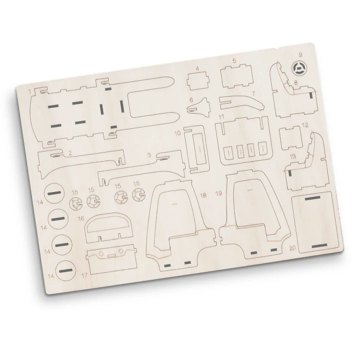 BRANDCRAFT Forklift Wooden Model - image 4