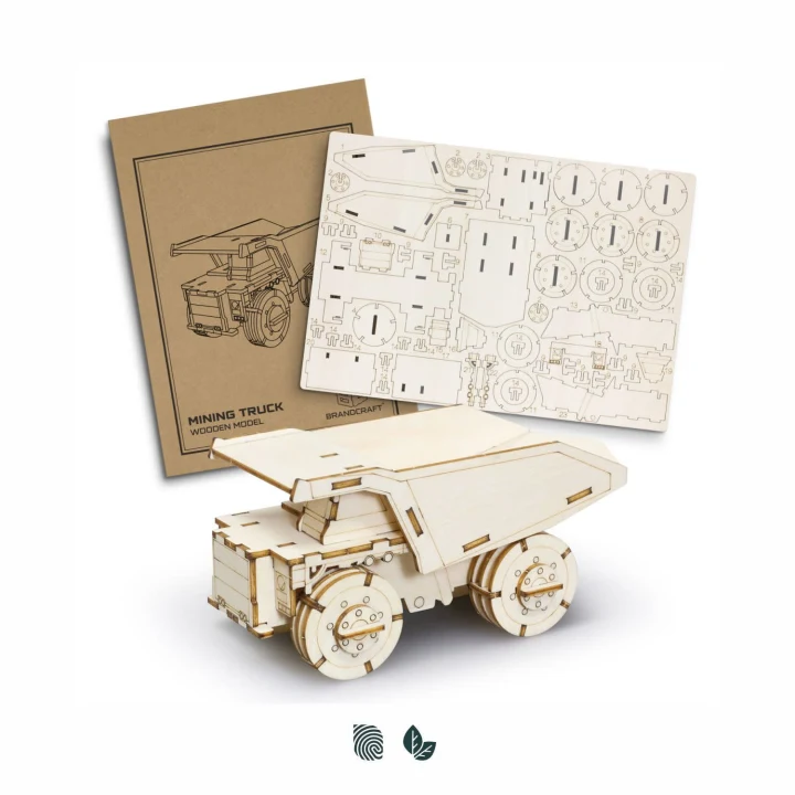 BRANDCRAFT Mining Truck Wooden Model - image 1