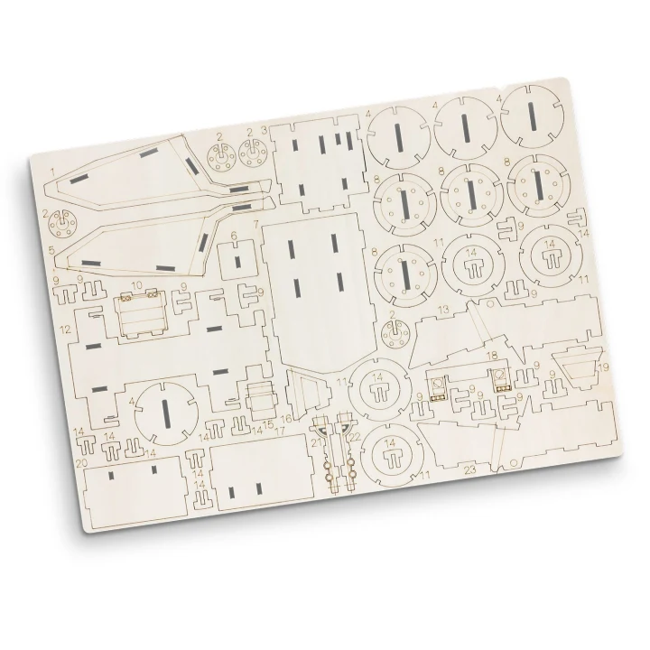 BRANDCRAFT Mining Truck Wooden Model - image 4