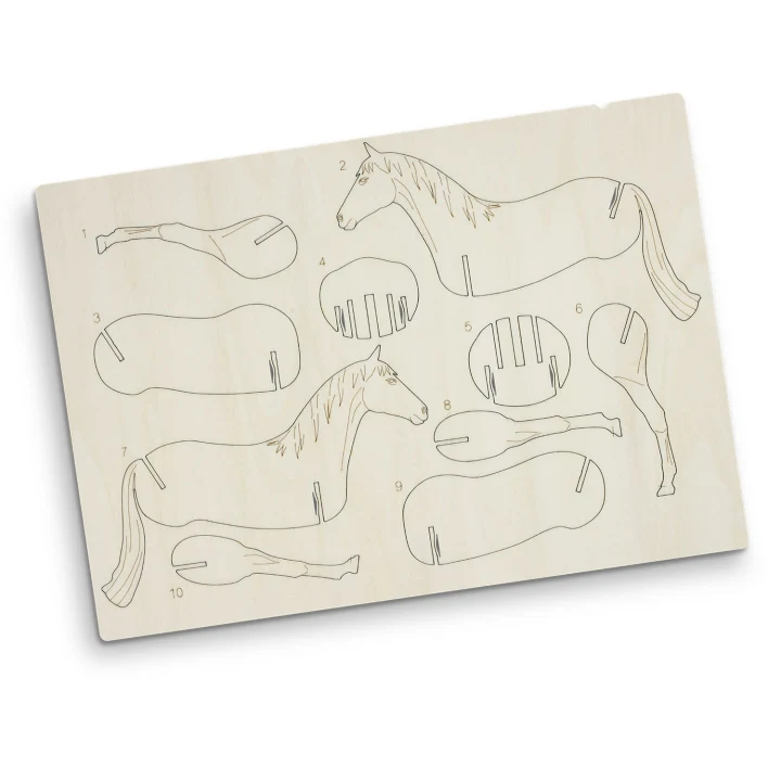 BRANDCRAFT Horse Wooden Model - image 4