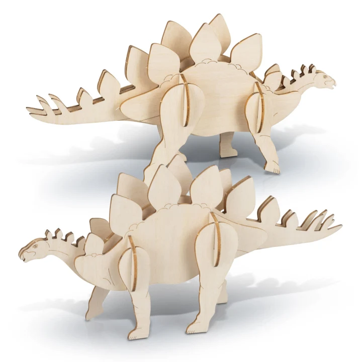 BRANDCRAFT Stegosaurus Wooden Model - image 3
