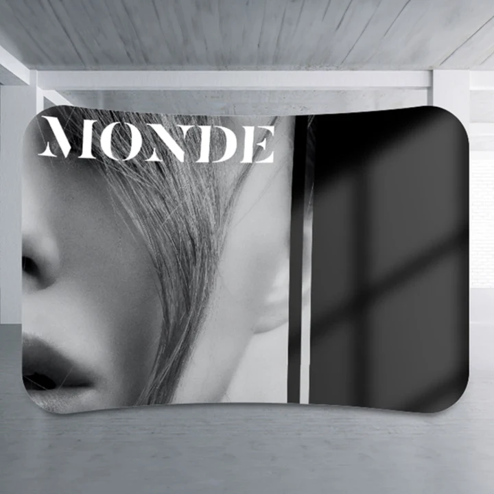 Curved Stretch Media Wall Medium - image 4