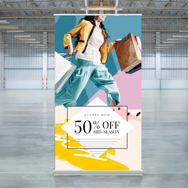Luxury Pull Up Banner Wide - image 1