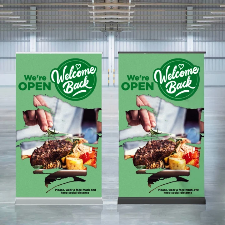 Luxury Pull Up Banner (SC Approved) - image 1