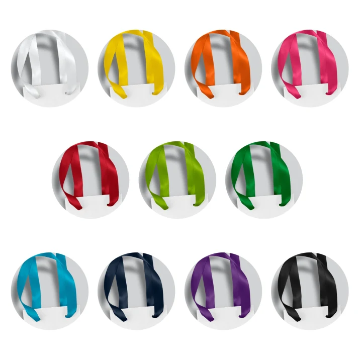 Champagne Ribbon Handle Paper Bag - Full Colour - image 3