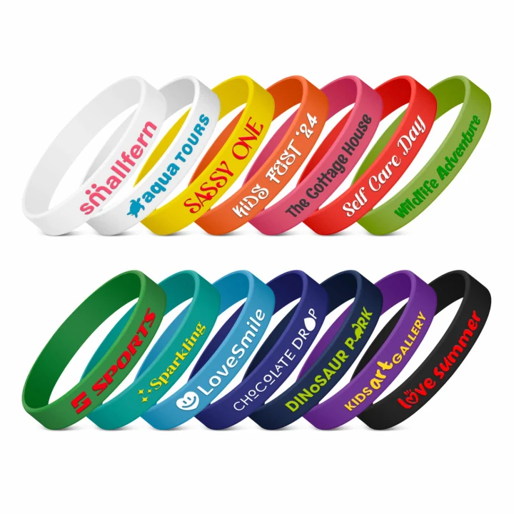 Kids Silicone Wrist Band - Embossed - image 1