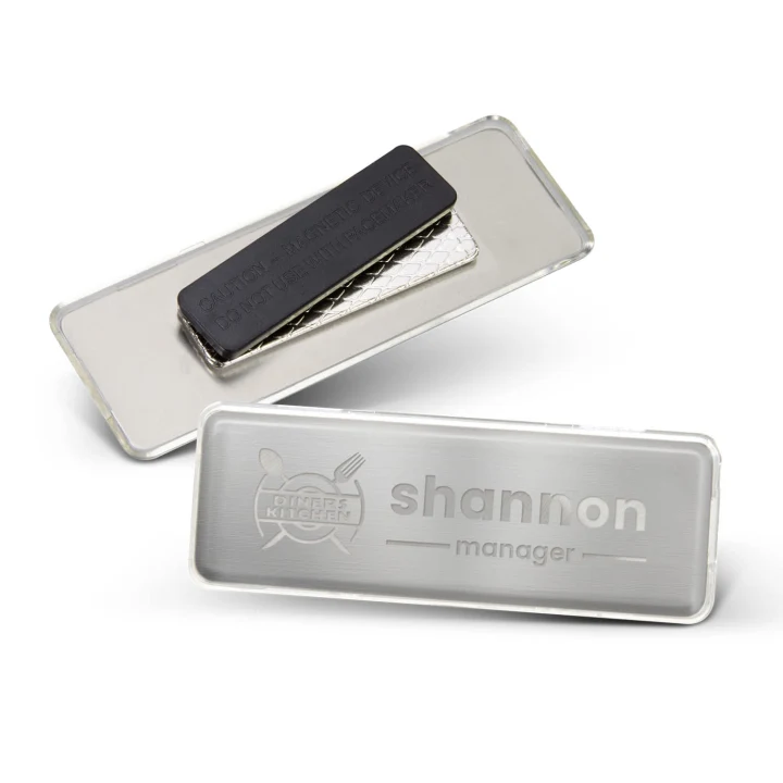 Metal Name Badge - image 1