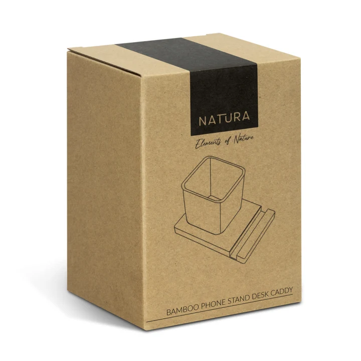 NATURA Bamboo Phone Stand Desk Caddy - image 6