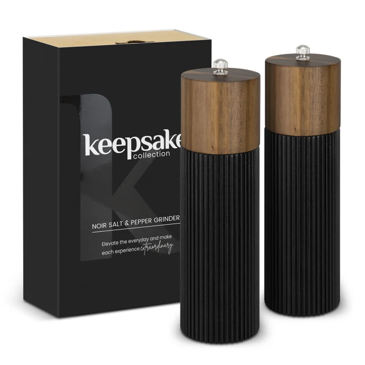 Keepsake Noir Salt and Pepper Grinders - image 1