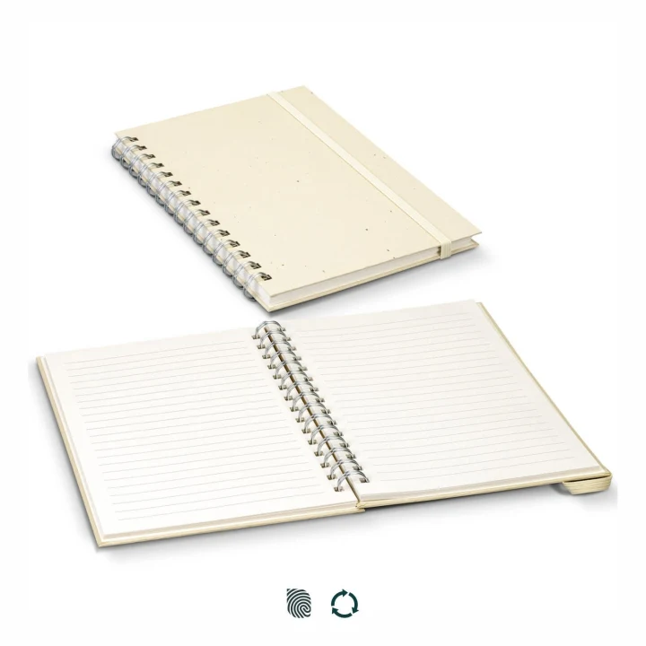 Terra Recycled Paper Spiral Notebook - image 1