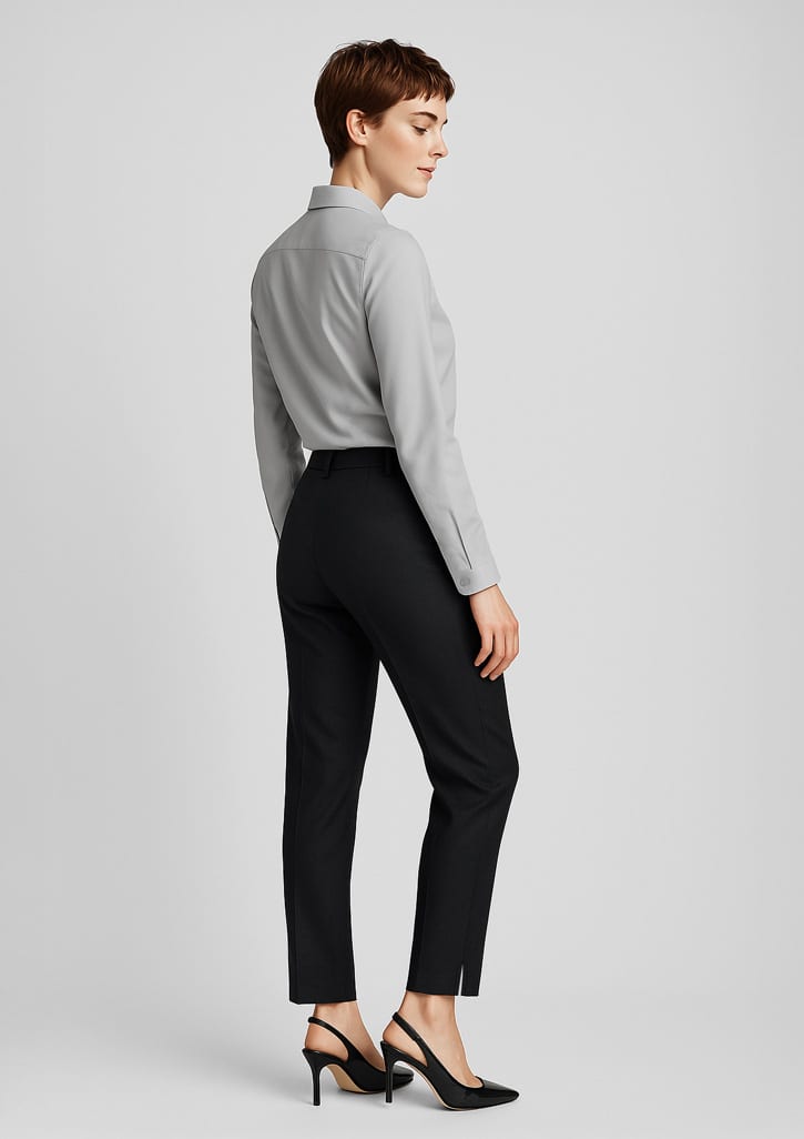 Womens Comfort Wool Stretch Slim Leg Pant
