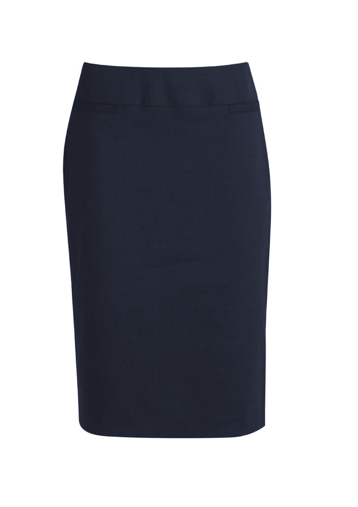 Comfort Wool Stretch Womens Relaxed Fit Lined Skirt FA-24011