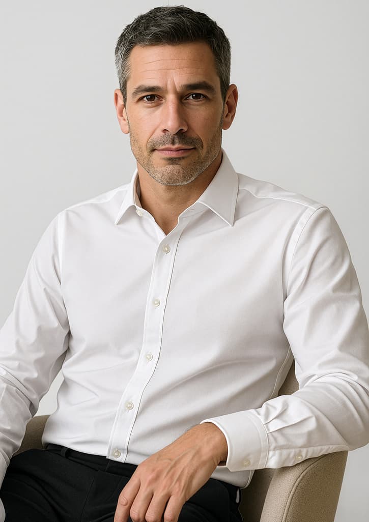 Mens Hudson Long Sleeve Shirt FA-40320