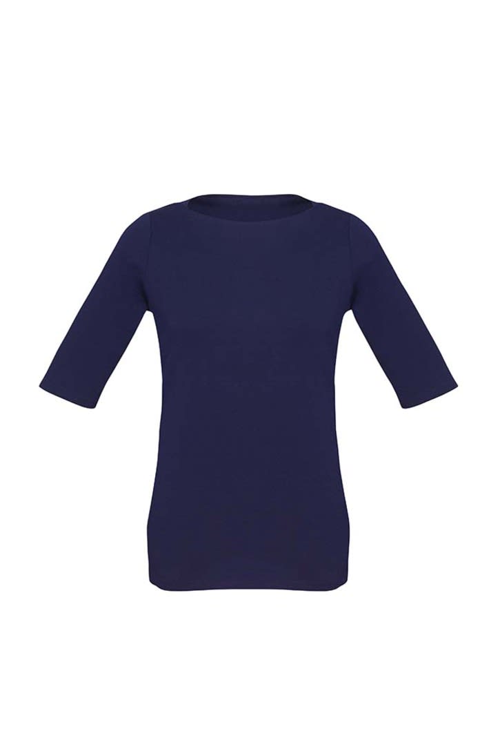 Womens Camille Short Sleeve T-Top - 44113 Image Navy