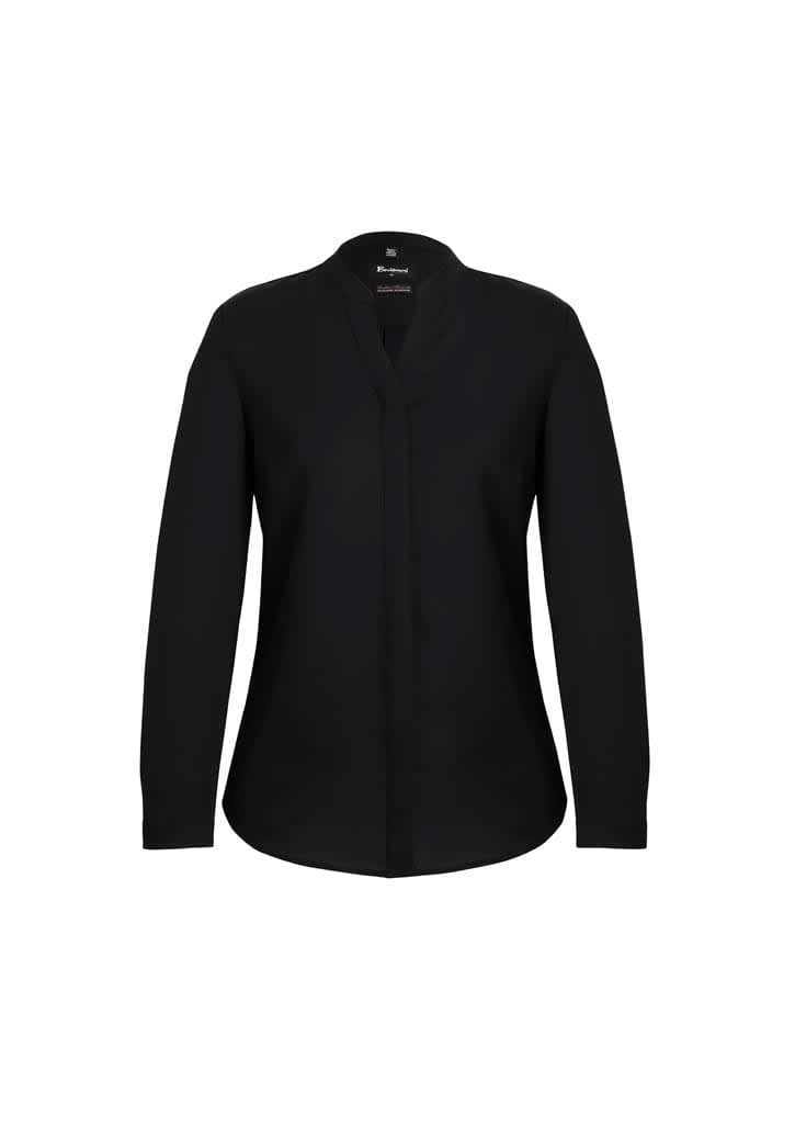 Womens Juliette Long Sleeve Blouse - 44210 Image Black