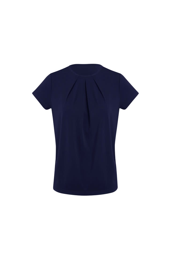 Womens Blaise Short Sleeve Top - 44412 Image Navy