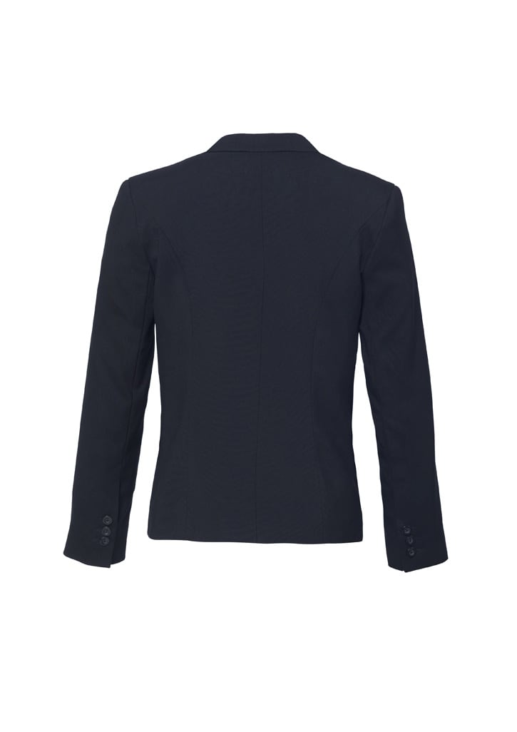 Cool Stretch Womens Short Jacket with Reverse Lapel FA-60113
