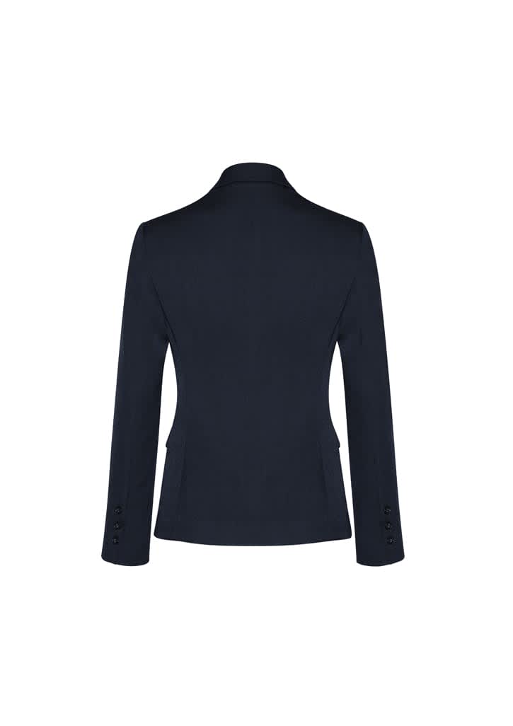 Womens Comfort Wool Stretch 2 Button Mid Length Jacket - 64019 Image 