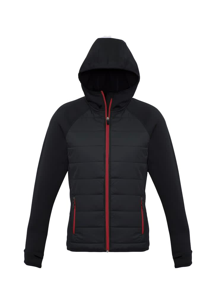 Womens Stealth Jacket - J515L Image Black/Red