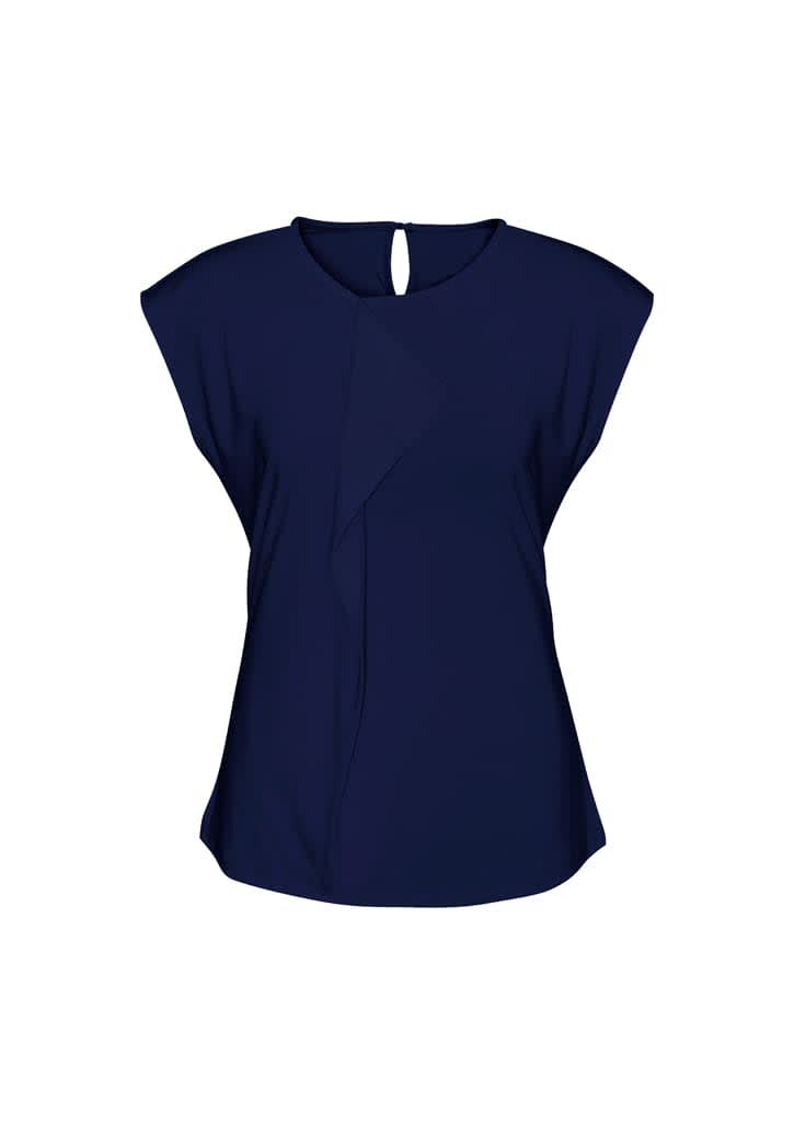 Womens Mia Top - K624LS Image Midnight Blue