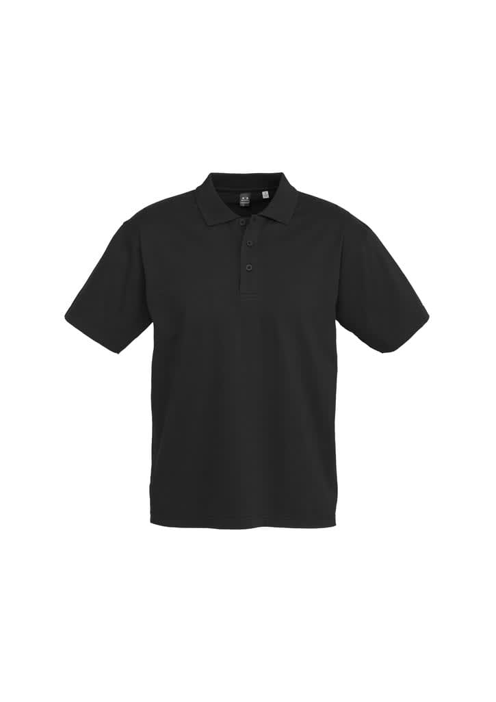 Mens Ice Short Sleeve Polo - P112MS Image Black
