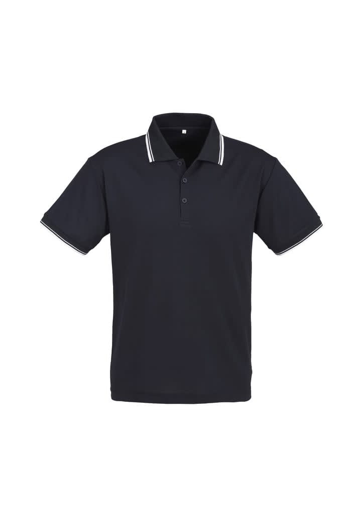 Mens Cambridge Short Sleeve Polo - P227MS Image Navy/White/White