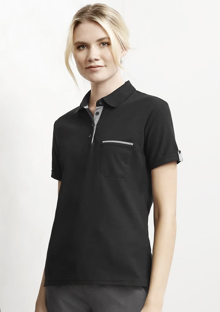 Ladies Edge Polo | Custom Colour Polo Shirts | Custom Polyester Polo Shirts