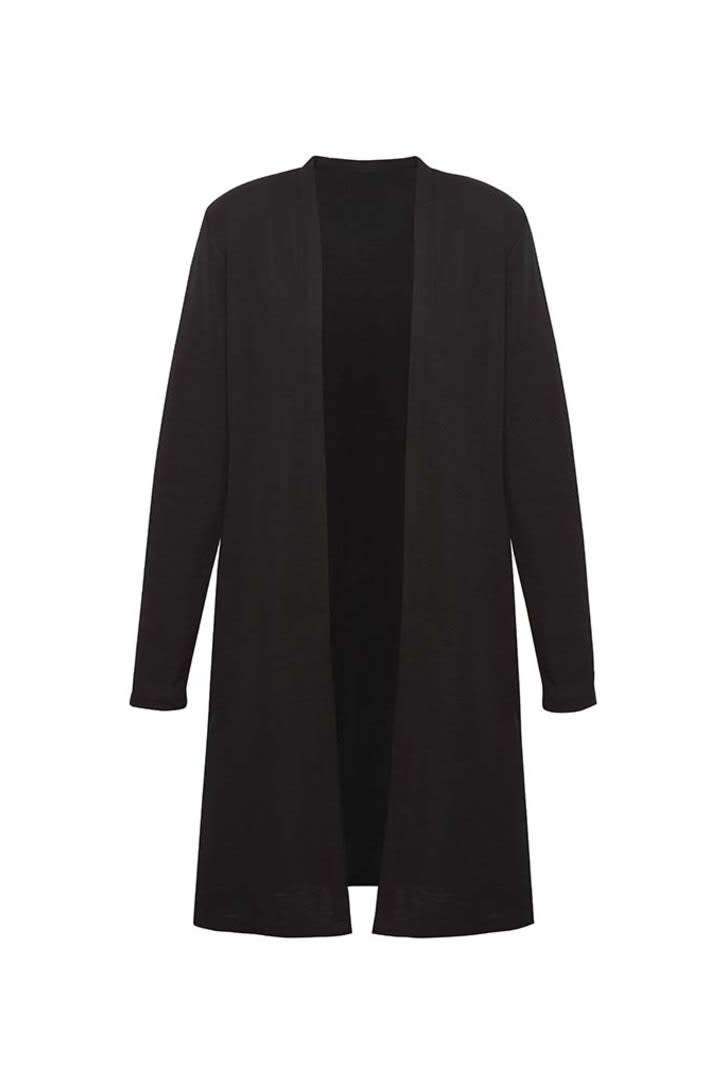 Womens Chelsea Longline Cardigan - RLC970L Image Black