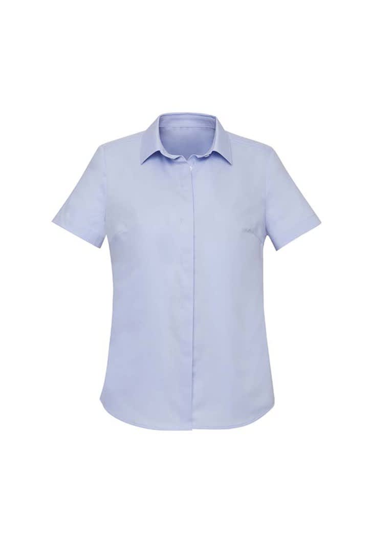Womens Charlie Short Sleeve Shirt - RS968LS Image Blue Chambray