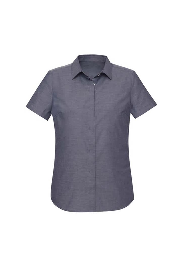 Womens Charlie Short Sleeve Shirt - RS968LS Image Navy Chambray