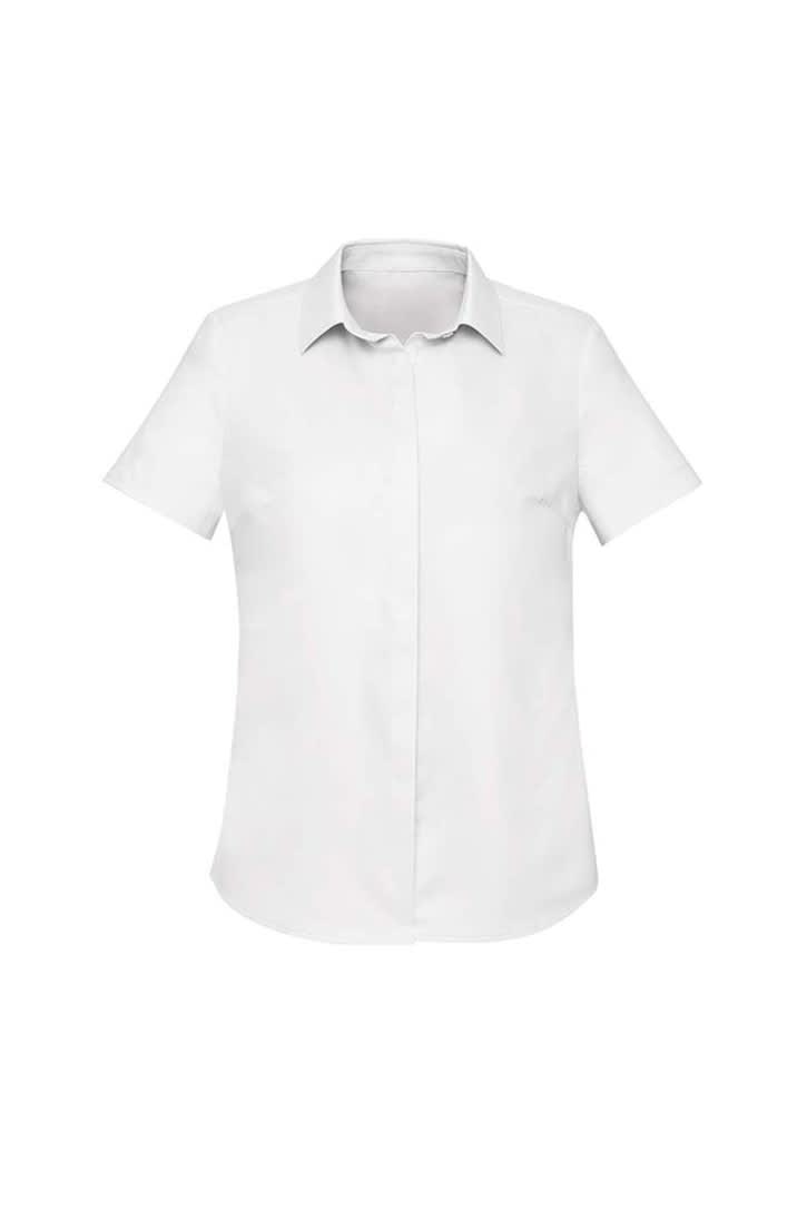 Womens Charlie Short Sleeve Shirt - RS968LS Image White
