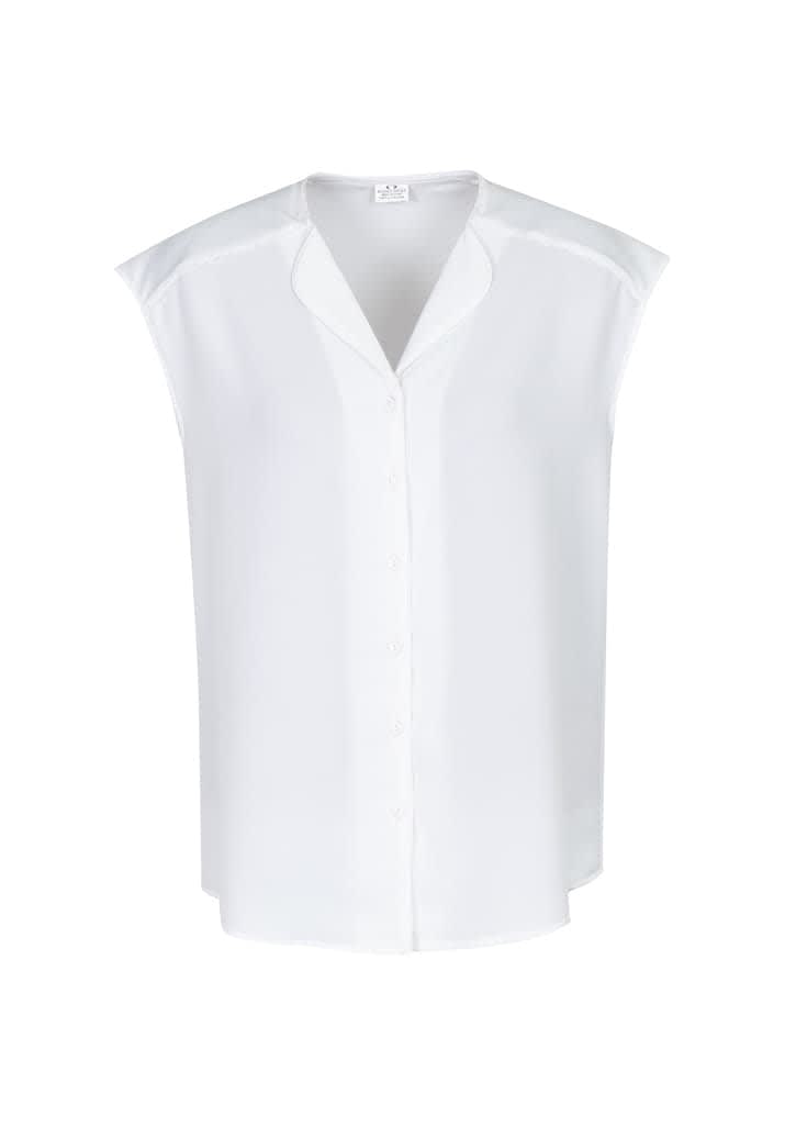 Womens Lily Blouse - S013LS Image White