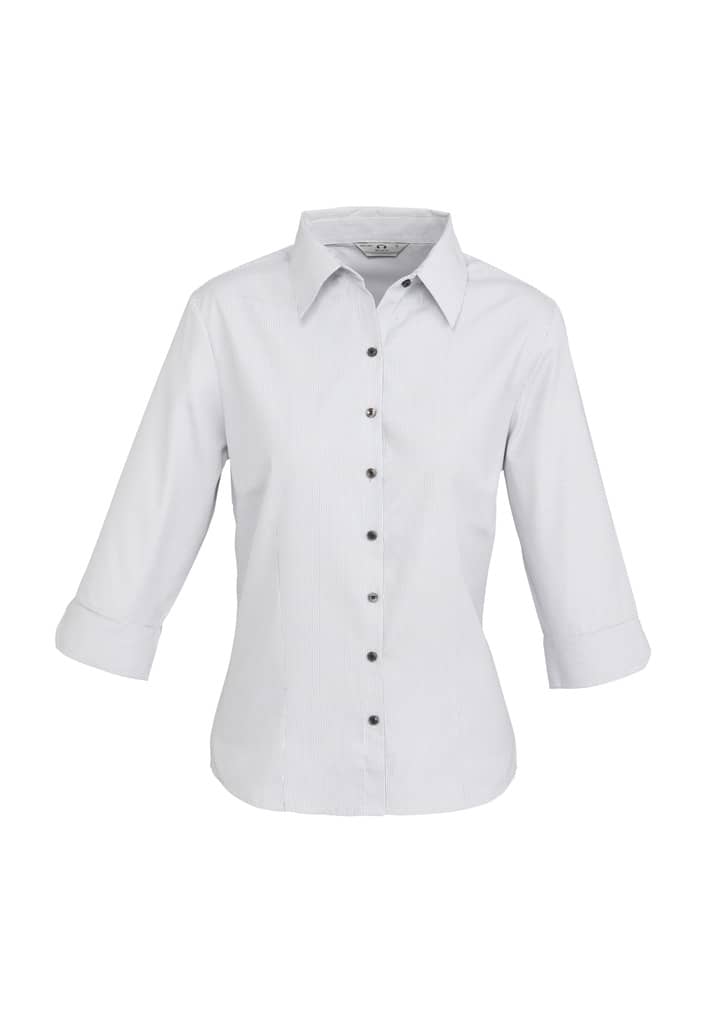 Ladies Signature 3/4 Sleeve Shirt - S120LT Image Black