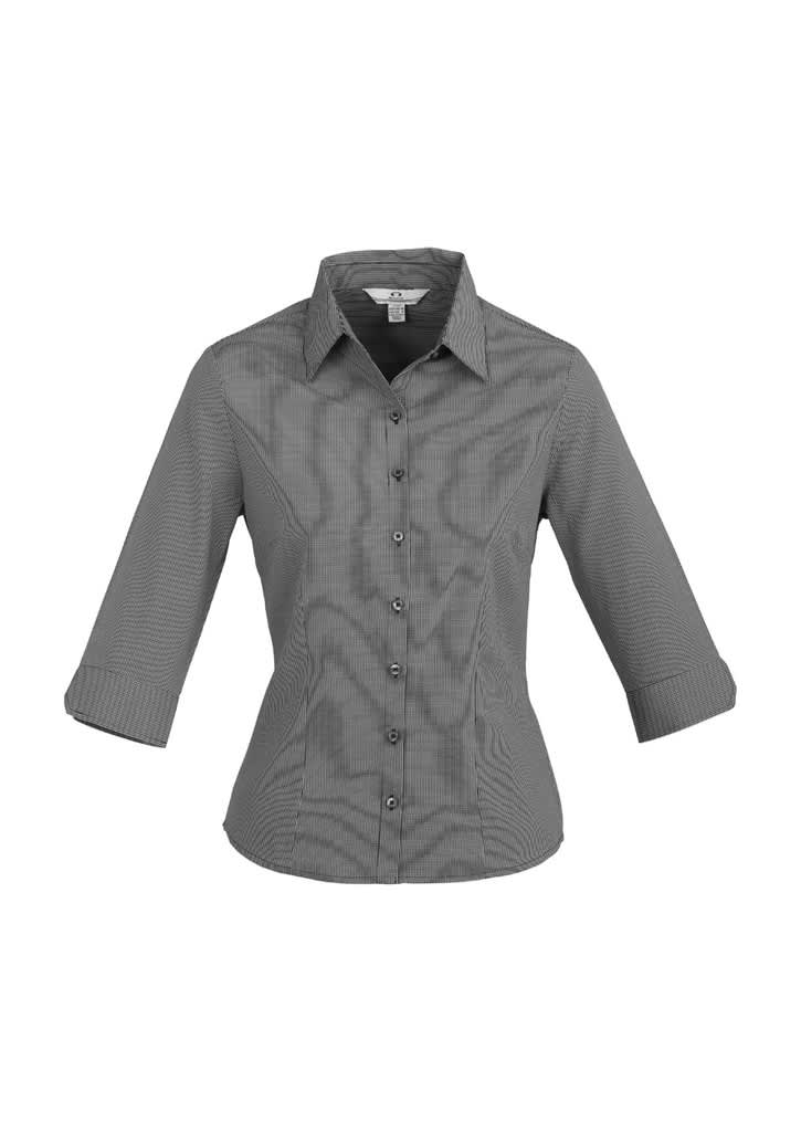 Ladies Signature 3/4 Sleeve Shirt - S120LT Image Graphite