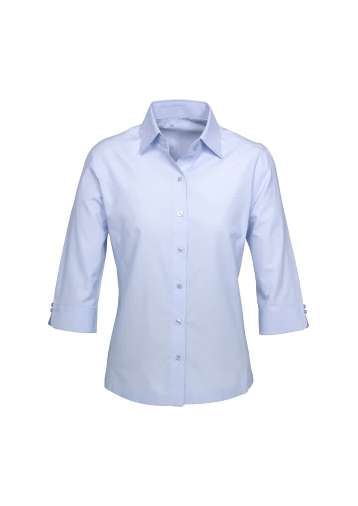 Womens Ambassador 3/4 Sleeve Shirt - S29521 Image Blue