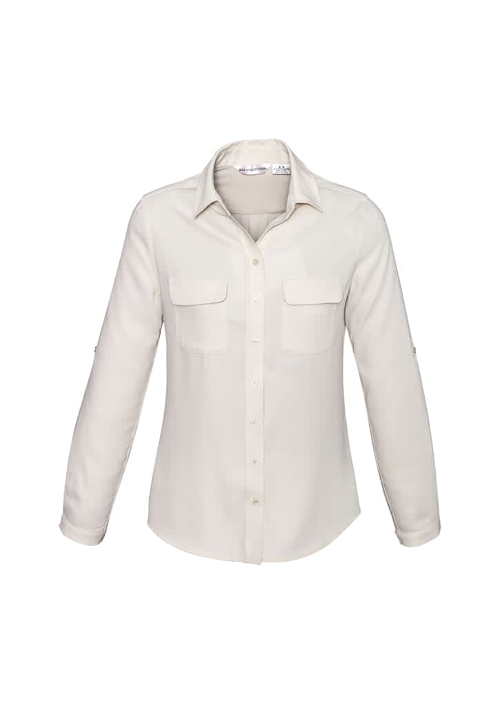 Womens Madison Long Sleeve Shirt - S626LL Image Ivory