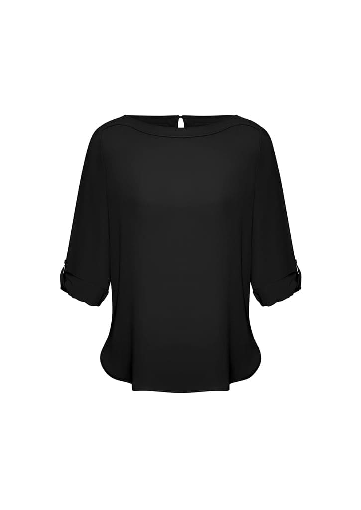 Womens Madison Boatneck Top - S828LL Image 