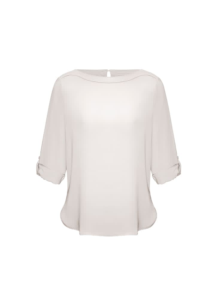 Womens Madison Boatneck Top - S828LL Image 