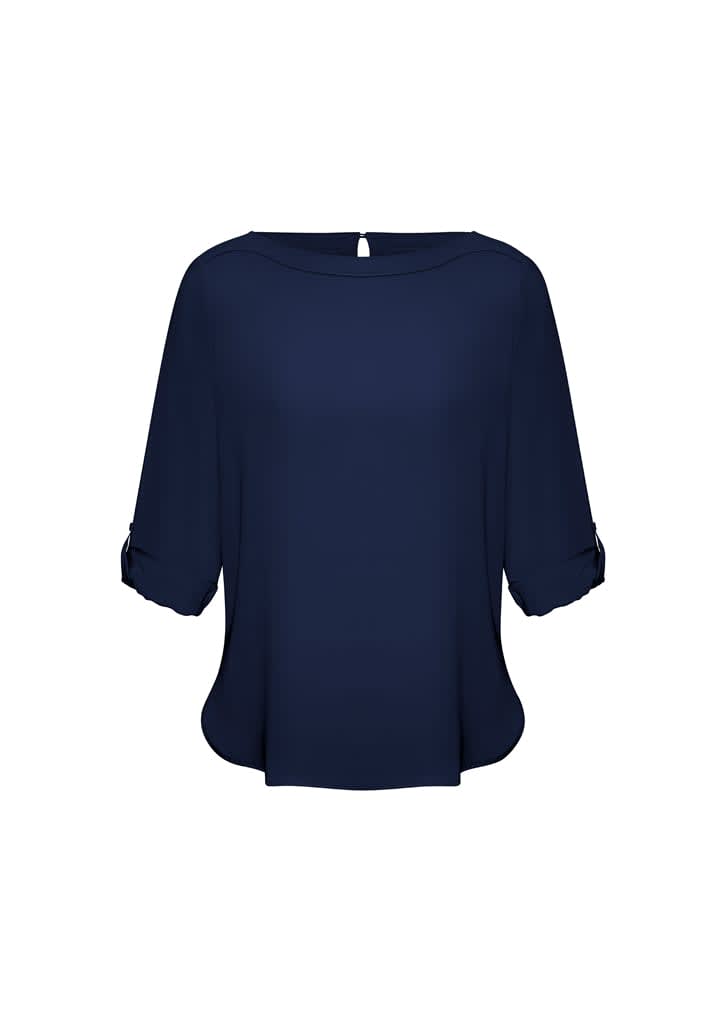 Womens Madison Boatneck Top - S828LL Image 
