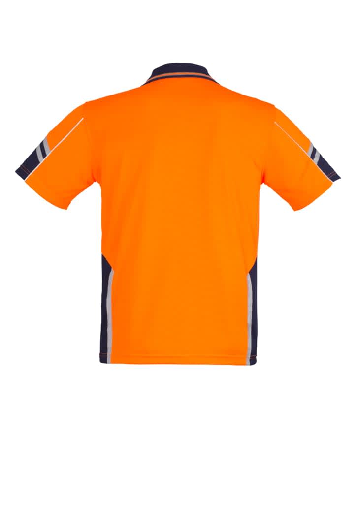 Mens Hi Vis Squad Short Sleeve Polo - ZH237 Image 