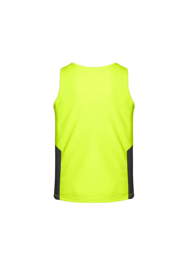 Mens Hi Vis Squad Singlet - ZH239 Image 